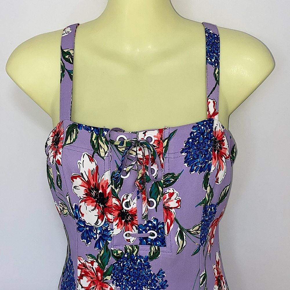 Parker Dress “Imogen” Lilac Floral NWOT Sz 8 - Picture 2 of 7